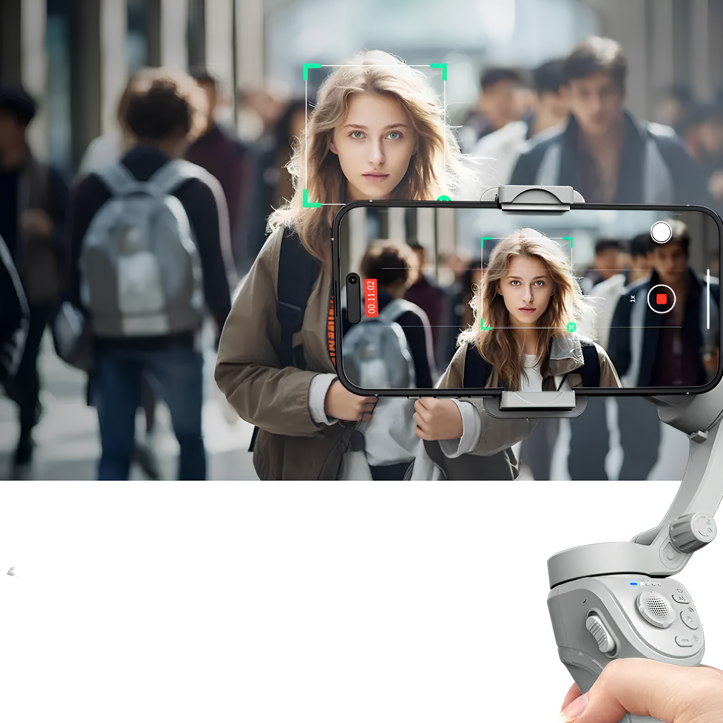 Shoptooly™ Vlog Master – Smartphone Video Stabilizer