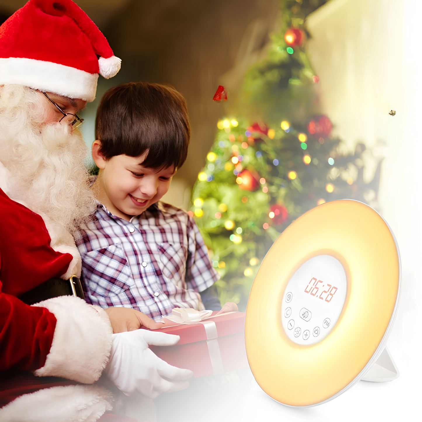 Shoptooly™ Bright Lamp – Colorful Alarm Clock